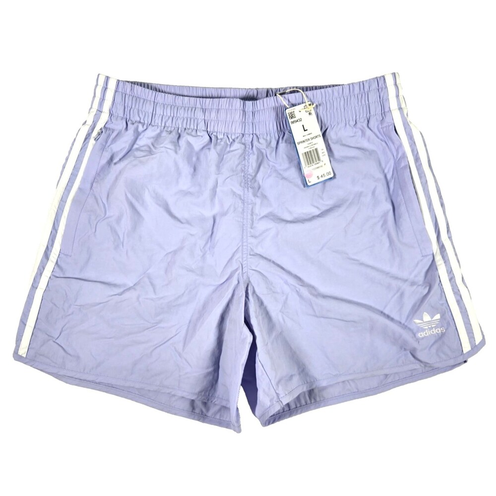 Adidas Originals Men's Large Adicolor Classics Sprinter Shorts Purple IM9432 New